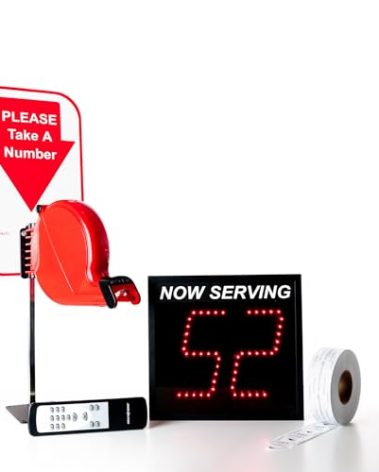 2-Digit Take A Number System with Free Ticket Roll (Made in America)