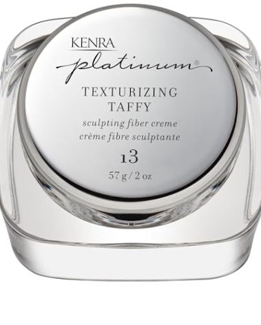 Kenra Professional Platinum Texturizing Taffy 13 | Styling Fiber Crème| Medium Hold | Details & Smooths Styles | Superior Control for Sculpting Short & Long Hairstyles | All Hair Types | 2 fl. Oz