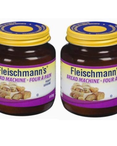Fleischmann's Bread Machine Yeast, Also Ideal for All Rapid Rise Recipes, Equals 16 Envelopes, 4 oz Jar (Pack of 2)