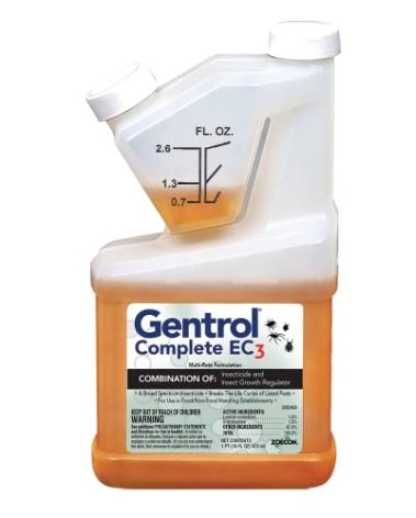 Zoecon 10578 Gentrol Complete EC3 Insecticide and Growth Regulator, Orange