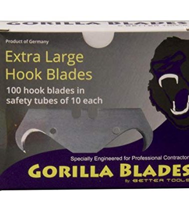 2-Notch Extra Large German Hook Blade, 10 Blades/Dispenser, 10 Dispensers/Box