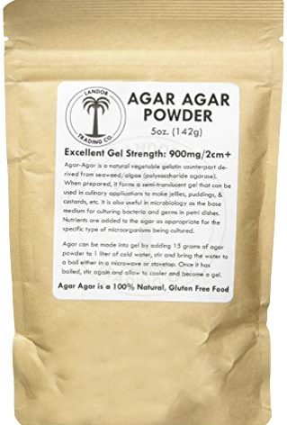 Agar Agar Powder 5 Ounces - Excellent Gel Strength
