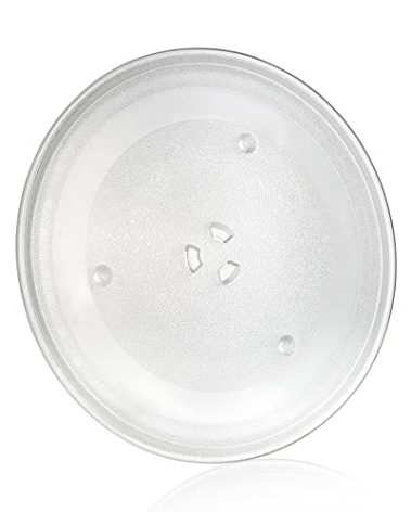 11.25" Microwave Glass Turntable Plate Replacement for GE and Samsung- 11 1/4" Microwave Glass Turntable Tray Replaces ME16K3000AS, ME17R7021ES, WB49X10097,WB39X0078,WB49X10034 by APPLIANCEMATES