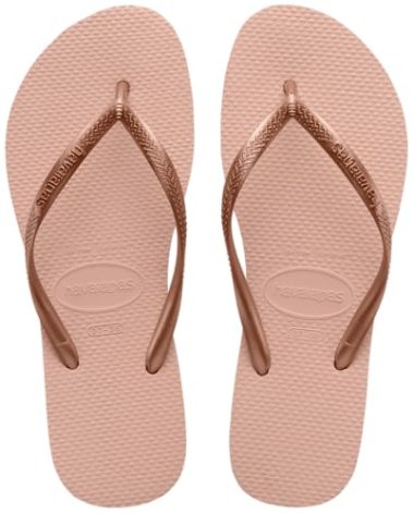 Havaianas Women's Slim Sandal, Ballet Rose,37/38 BR (7-8 M US)