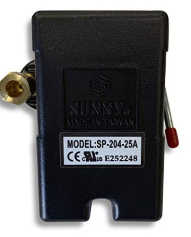 New Heavy Duty Pressure Switch for Air Compressor 25 amp 95-125 Four Port Connection w/unloader & on/off lever - free shipping