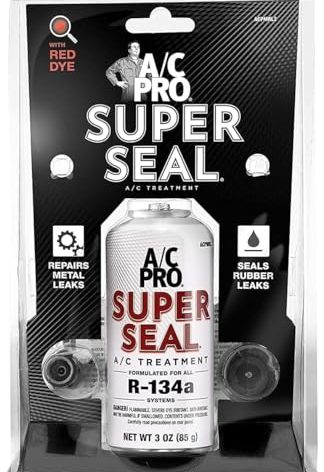 A/C Pro Super Seal AC Stop Leak Kit with Dispensing Hose - 3 OZ