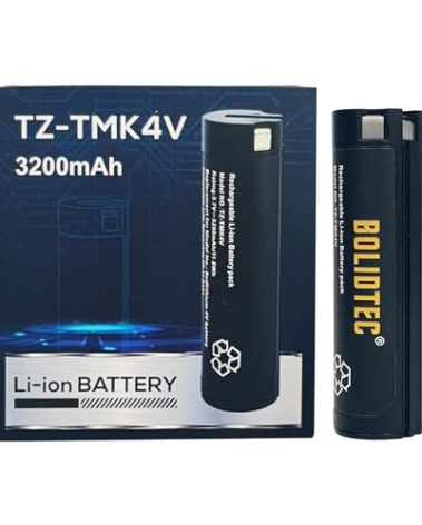 BolidTec 2-Pack 3200mAh Replacement Battery for Milwaukee Headlamp & Flashlight - 3X Faster USB Charge, 20% More Runtime, Compatible with 48-11-2131, 2114-21, 2163-21, 2112-21, 2128-21