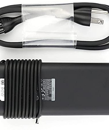 130W 90W Charger for Dell Inspiron 7706 7791 7591 7500 2-in-1 P98F001 P42E001 P84F001 P97F004 Laptop, Inspiron 5400 5401 5490 5491 7700 7790 3280 3480 W21C W23C W24C W19B AIO Power Supply Adapter Cord