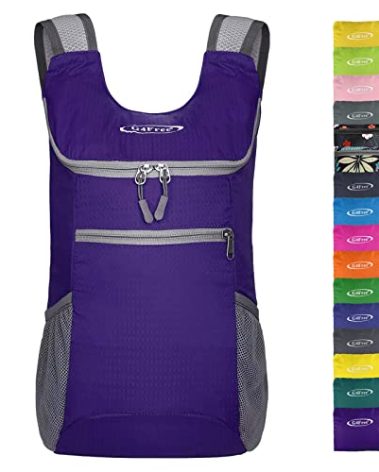 G4Free Lightweight Packable Hiking Backpack for Men Women Small Hiking Daypacks Foldable Shoulder Pack Casual Outdoor Bag 11L