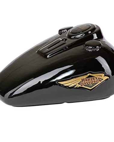 Harley-Davidson Black Ceramic Gas Tank Bank 120th Anniversary Limited Edition