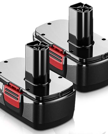 Forrat Replacement for Craftsman 19.2V Battery 3600mAh Compatible with Craftsman 19.2 Volt Battery DieHard C3 130279005 130279003 315.113753 315.115410 315.11485 1323903 11375 Cordless Tools-2Pack