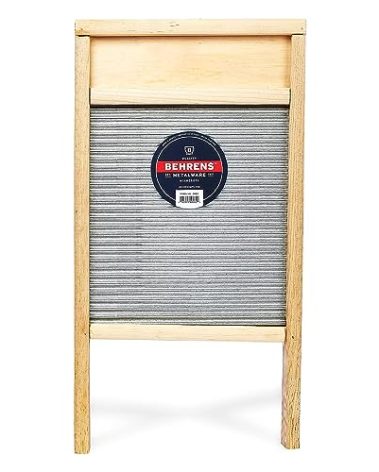 Behrens BWBG12 Galvanized Washboard, Large