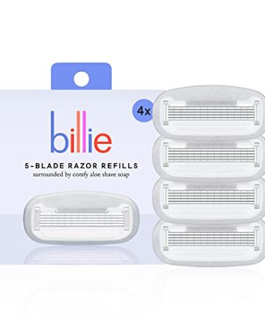 Billie Women’s Razor Refill Blades – 4 Count (Pack of 1)