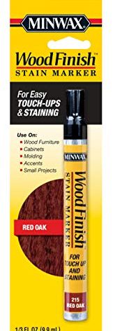Minwax 63483000 Wood Finish Stain Marker for Touch Ups, Red Oak