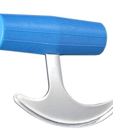 Rehabilitation Advantage, TGrip with Plastic Blue Handle, Rocker Knife