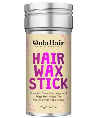Dolahair Hair Wax Stick - Flyaway Control and Styling Pomade for Kids, Women, and Men - Hair Bun Maker and Accessorie (1 Pack of Wax)