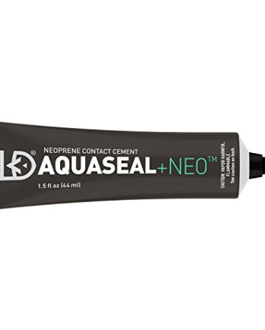 GEAR AID Aquaseal NEO Contact Cement for Neoprene and Wetsuit Repair, 1.5 fl oz, Black (14110)