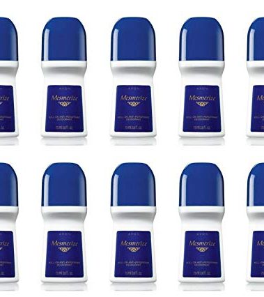Avon Mesmerize for Men Roll-On Anti-Perspirant Deodorant, 2.6 Fl Oz (Pack of 14)