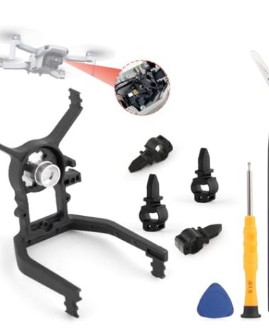 Replacement for DJI MiNi 2 Gimbal Camera Shock Absorber Bracket with Shock Absorber Ball for DJI Mini Mavic/SE/2 SE/4K Damper Rubber Gimbal Mounts Accessories Parts