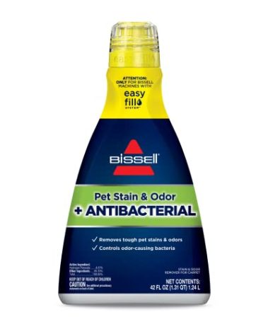 Bissell Pet Stain & Odor Plus Antibacterial 2 in 1 Carpet Formula