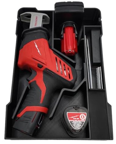 M12 Hackzall (2420-20) Packout Organizer for Milwaukee Compact Tool Box
