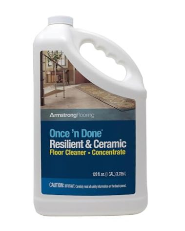 Armstrong Once and Done Resilient & Ceramic Floor Cleaner Concentrate 1 Gallon