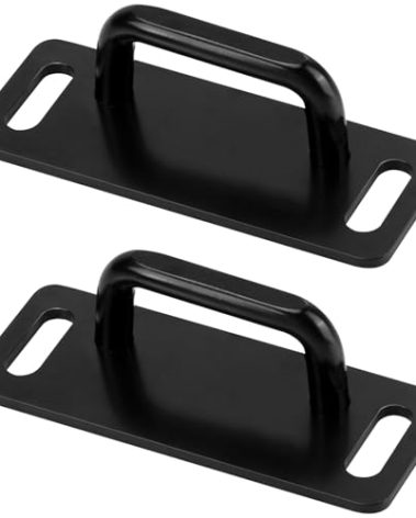 80351 C Striker Plates Replacement for LEER Tonneau Cover 700 and 550 Series, Tonneau Cover Latch Lock Parts Mounting Hardware for Truck Bed Cover, 2 Pack