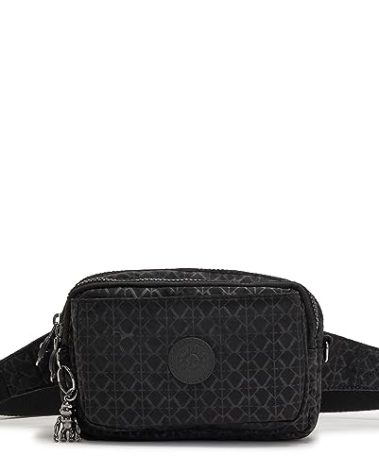 Kipling Women’s Abanu Multi Crossbody Bag, Lightweight, Adjustable Nylon Waist Pack with Multi-Compartment Zip Pockets