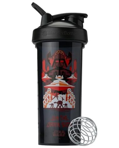 BlenderBottle Star Wars Shaker Bottle Pro Series Perfect for Protein Shakes and Pre Workout, Join the Dark Side, 28-Ounce