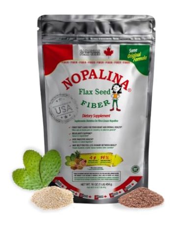 Nopalina Flax Seed Fiber 1 LB