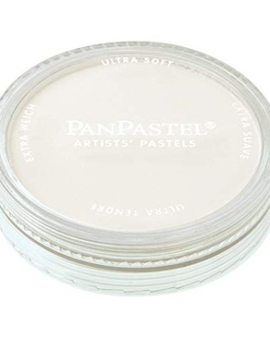 PanPastel Artist Pastels by GOLDEN, Titanium White, 2.44” / 62mm Pan Diameter, Professional Artist Pastels, Unique Pan Format (cake-like)