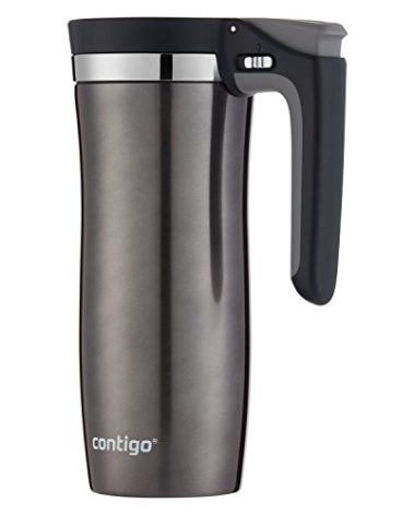 Contigo Handled AUTOSEAL Stainless Steel Travel Mug with Easy-Clean Lid 16 oz.