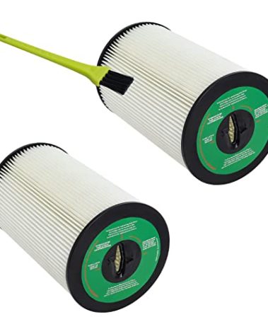 8107-01 Central Vacuum Cleaner Filter Replacement Compatible with Dirt Devil/Titan, 10 Inch Cartridge Filter Compatible with Vacuflo FC610 FC1550 Royal CS1200
