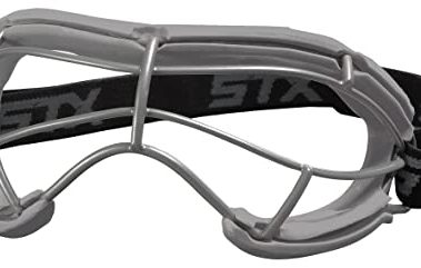 STX Lacrosse 4Sight+ S Youth Goggle Silicone,Grey