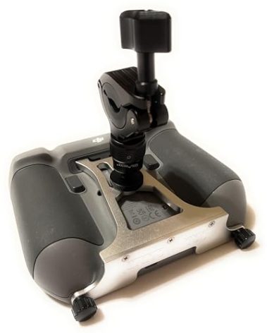 Bike Mount for DJI RC 2 Controller (not for RC or RC Pro) for Mini 4 Pro and Air 3/3S Bicycle, Boat, Motorcycle, ATV, UTV, Tripod Mount and Bike Handlebar Mount 360° Rotation 1/4-20 Ball with Locking Clamp - RC2PAK2