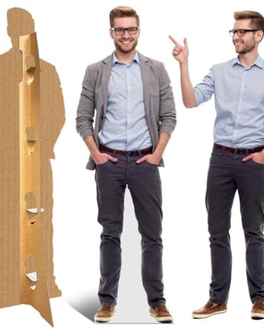Custom Life Size Cardboard Cutout - Personalized | High Resolution Stand Up | Upload Your Own Photo - Perfect for Wedding, Birthday and Any Party, 1 to 8 ft - Cardboard