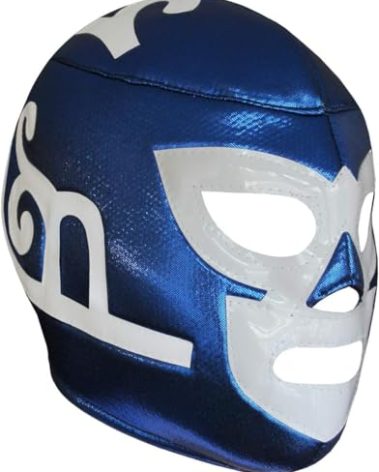 Huracan Ramirez Lucha Libre Wrestling Mask (PRO - Fit) Luchador Costume Wear Blue