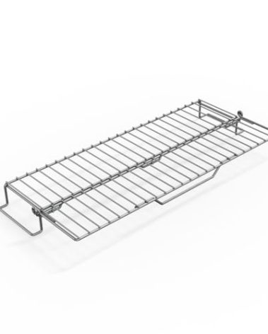 Ninja FlexFlame Upgrades Expandable Roast & Smoke Rack, More Indirect Cooking Space, Durable Stainless Steel Holds Up to 15lbs, Compatible with PG300 Series, XSKFLDINDRCTRK