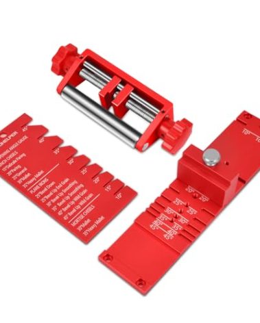 Chisel Sharpening Jig, Wood Honing Guide for Chisels and Planes Width 0.1" to 2.8" with Sharpening Angle Fixture, Angle Gauge from 10° to 45°