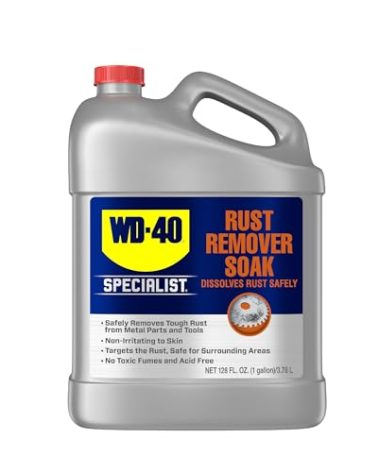 WD-40 Specialist Rust Remover Soak, One Gallon