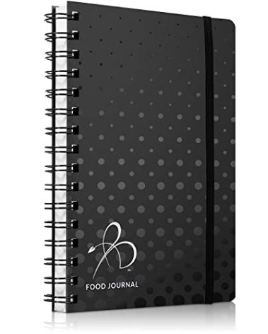 Bright Line Eating Official Food Journal | Daily Meal Planner and Food Journal for Bright Line Eaters | 90 Days | Black | Use to Stay Accountable and Track Food, Water, and Weight Loss (Black)
