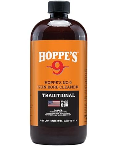 Hoppe's No. 9 Gun Bore Cleaning Solvent, 1-Quart Bottle
