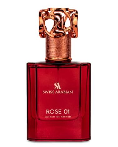 Swiss Arabian Rose 01 - Luxury Products From Dubai - Long Lasting, Addictive Personal EDP Spray Fragrance - Seductive Signature Aroma - 1.7 Oz