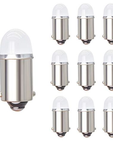 Yoper BA9S 53 57 1895 64111 LED Light Bulb for Car 12V Yellow