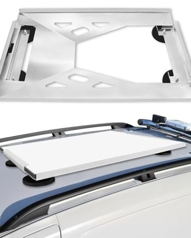 Starlink Gen 3 Flat Mount Kit, Stainless Steel Starlink Standard Dish Magnetic Quick Release Roof Mount Kit for RV, Vans, Boat, Overlanding