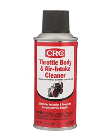 CRC Throttle Body & Air Intake Cleaner 05678 – 5 WT OZ, Cleaner for All Fuel Injected Gasoline Engines
