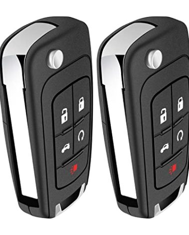 Keyless Entry Remote Fob Fits for Chevy Camaro Equinox 2010-2019/ Cruze 2011-2016/ Sonic 2012-2017/ Malibu 2014-2016/ GMC Terrain Buick Lacrosse Regal Verano Encore Replacement for P/N: OHT01060512