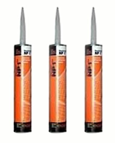 Masterseal NP-1 Polyurethane Sealant Medium Bronze Cartridges - 3 Pack