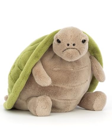 Jellycat Timmy Turtle Stuffed Animal, 11 inches - Reptile Plush Toy - Classic Children's Gift