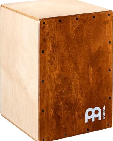 Meinl Percussion Jam Cajon Box Drum with Snare and Bass Tone for Acoustic Music — Made in Europe — Baltic Birch Wood, Play with Your Hands, 2-Year Warranty (JC50NTLB)